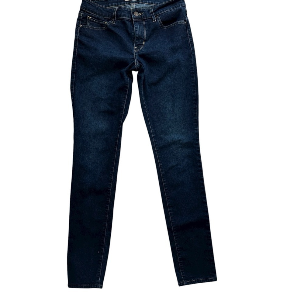 Classic Dark Blue Women's Skinny Jeans